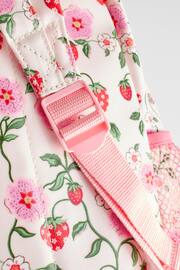Cath Kidston Pink/White Floral Large Backpack - Image 6 of 12