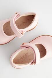 Pink Wide Fit (G) First Walker Mary Jane Shoes - Image 4 of 6