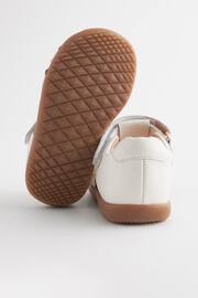 White Wide Fit (G) First Walker Fisherman Sandals - Image 4 of 5