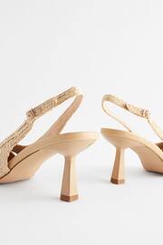 Natural Forever Comfort® Cut Out Slingback Heels - Image 7 of 10