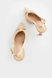 Natural Forever Comfort® Cut Out Slingback Heels - Image 9 of 10