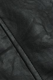 River Island Black Girls Biker Jacket - Image 3 of 4