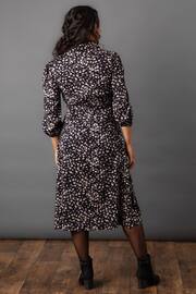 Lakeland Clothing Ariana Floral Black Midi Dress - Image 2 of 8