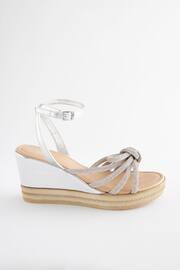 Silver Forever Comfort® Jewel Bow Wedges - Image 5 of 8
