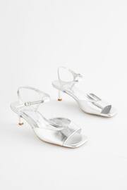 Silver Forever Comfort® Low Simple Sandals - Image 4 of 9