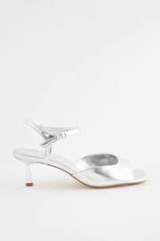 Silver Forever Comfort® Low Simple Sandals - Image 5 of 9