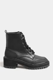 Long Tall Sally Black Chunky Lace Boots - Image 1 of 3