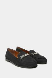 Long Tall Sally Black Chain Loafers - Image 4 of 5