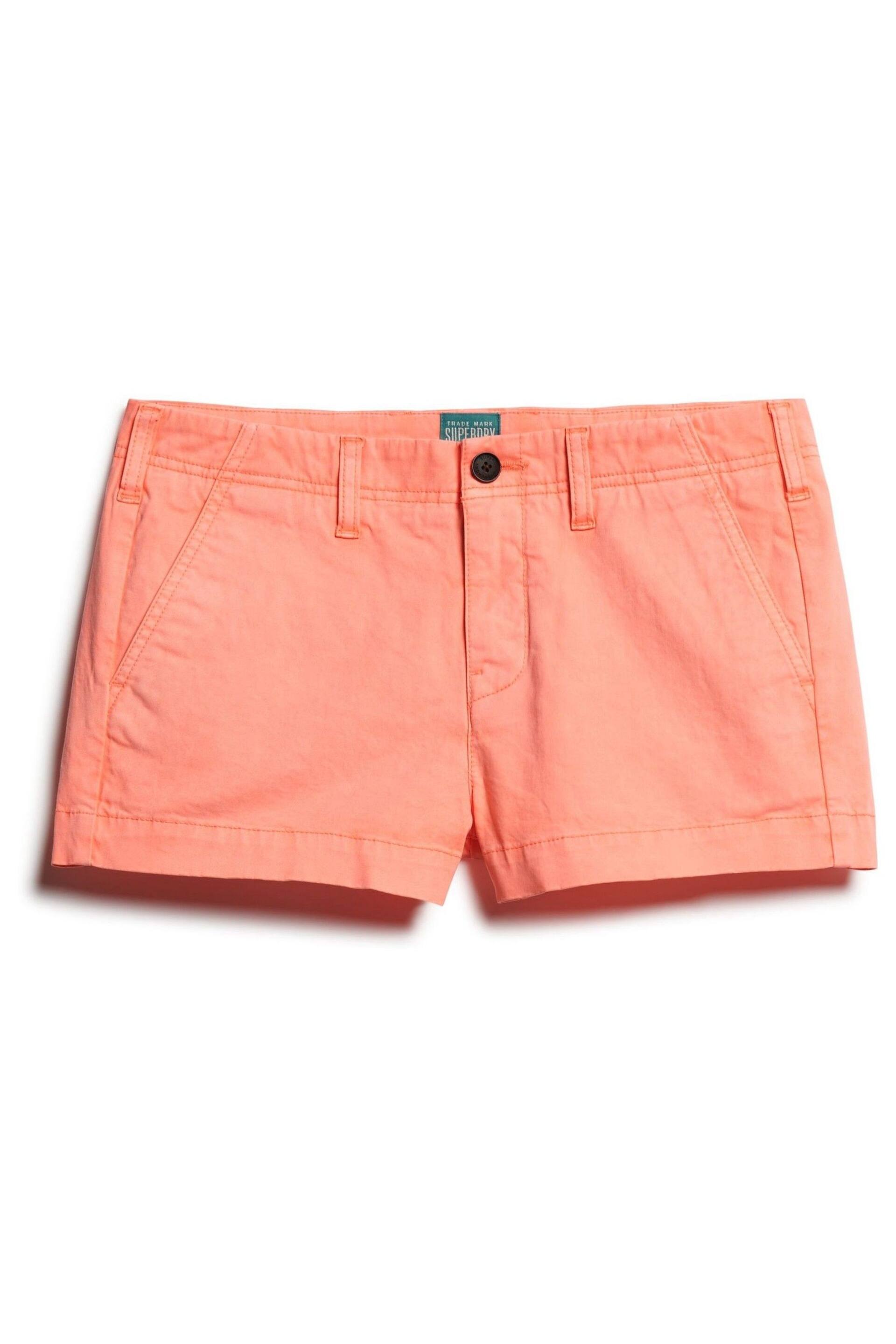 Superdry Red Chino Hot Shorts - Image 5 of 7