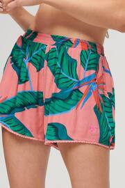 Superdry Pink Beach Shorts - Image 1 of 7