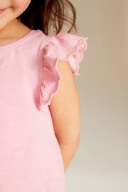 Pink Scallop Vest (3mths-7yrs) - Image 4 of 7