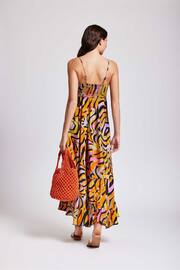 Iconique Animal  Multicolour Lidia Strappy Maxi Beach Dress - Image 3 of 3