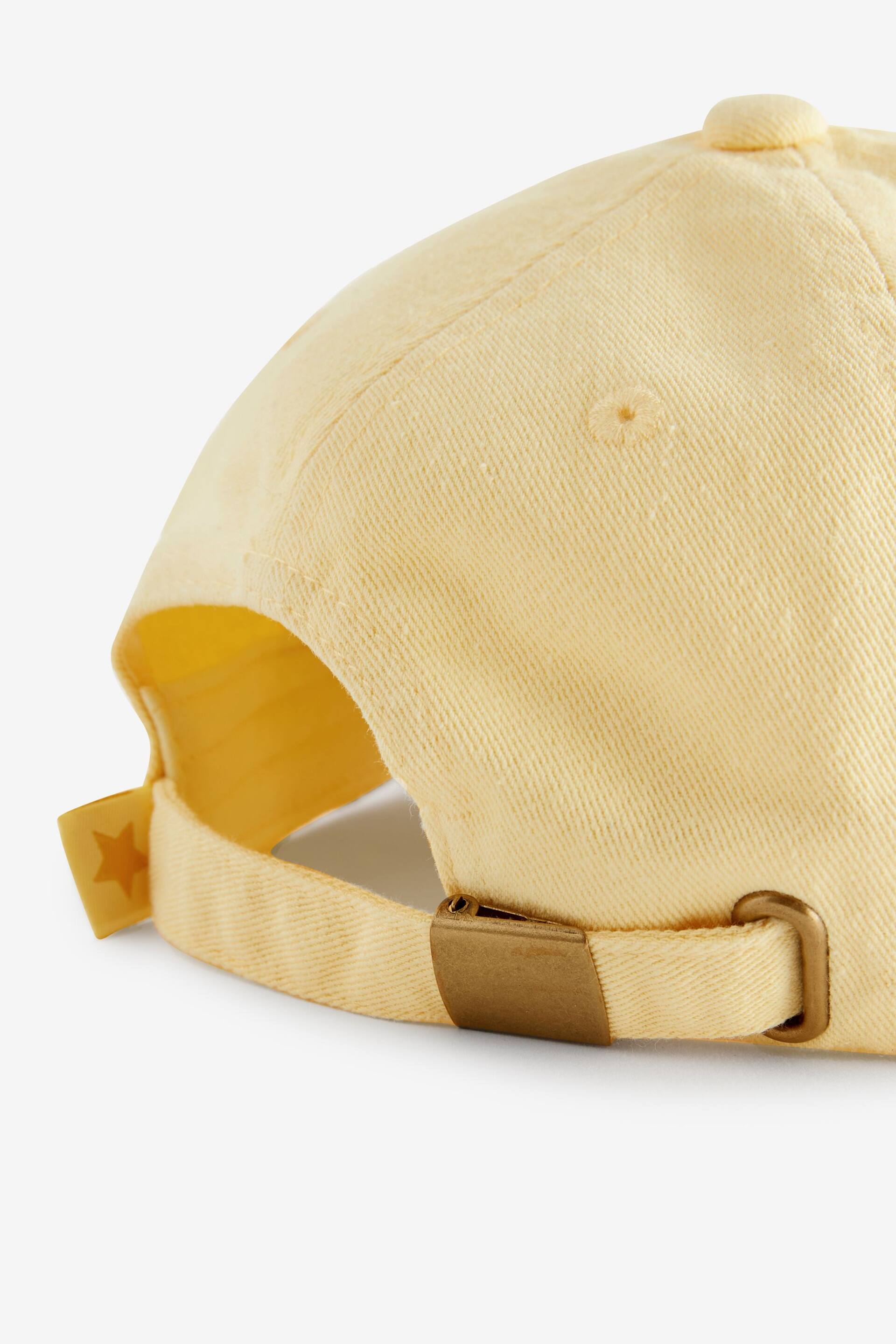 Yellow Baseball Cap (1-16yrs) - Image 2 of 2