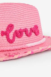 Pink Cowgirl Wide Brim Hat (3-16yrs) - Image 3 of 3