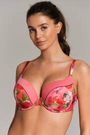 B by Ted Baker Pink Floral Triple Boost Bra - Image 1 of 7