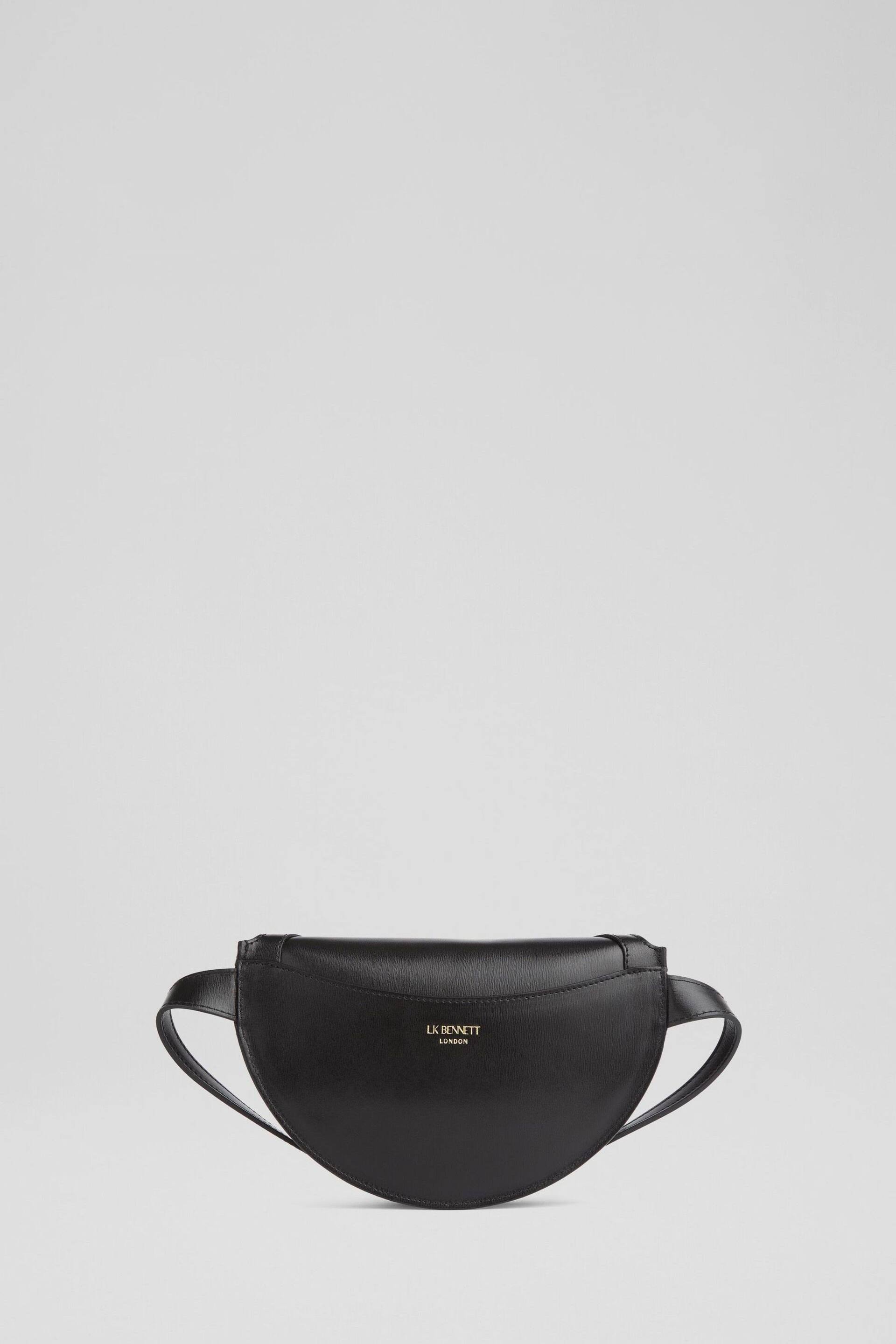 LK Bennett Greta Leather Cross-Body Bag - Image 2 of 6