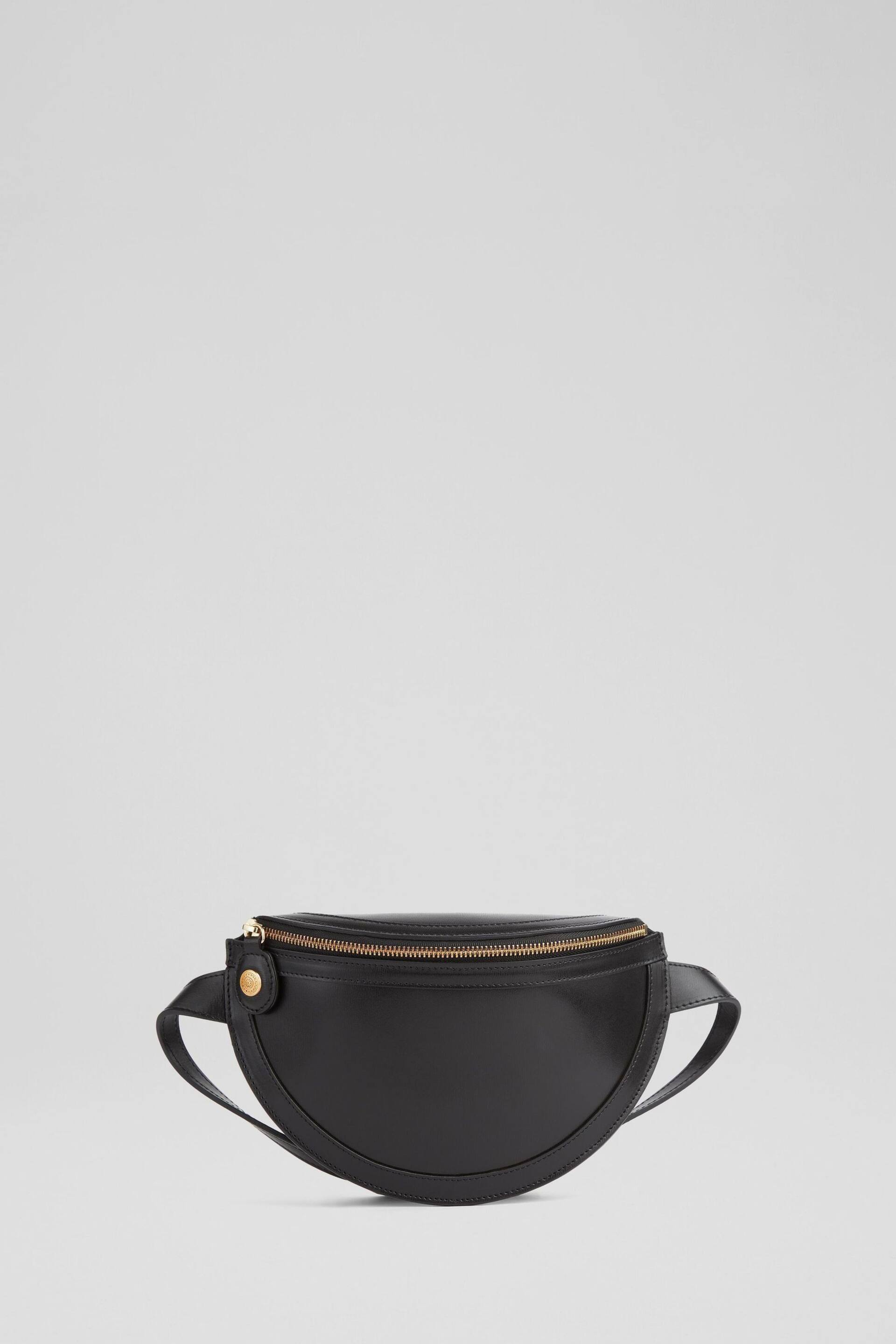 LK Bennett Greta Leather Cross-Body Bag - Image 3 of 6