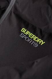 Superdry Black Hooded Boxy Puffer Jacket - Image 5 of 5