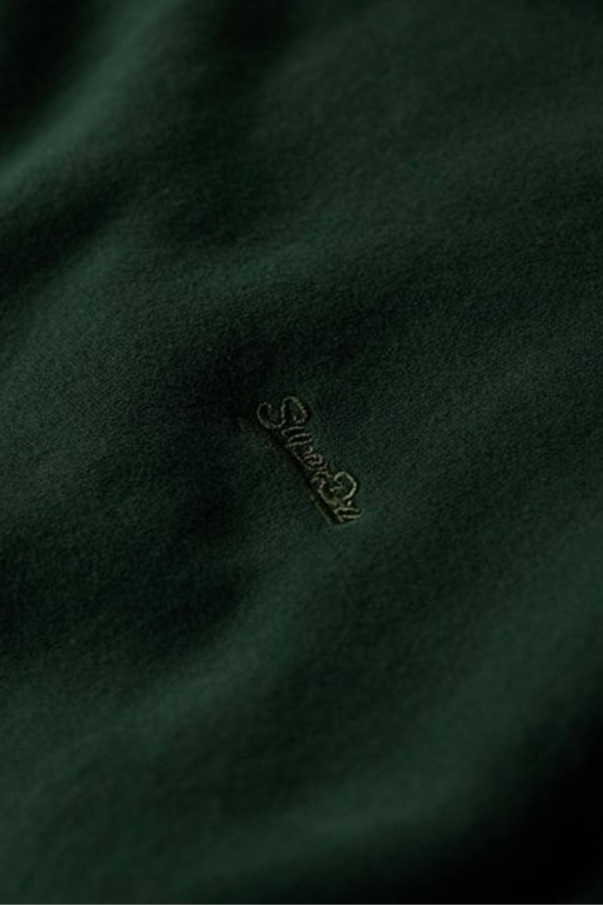 Superdry Green Essential Logo Crew Sweatshirt - Image 4 of 5