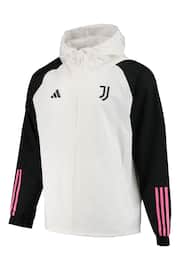 adidas White Juventus Training All-Weather Jacket - Image 2 of 3