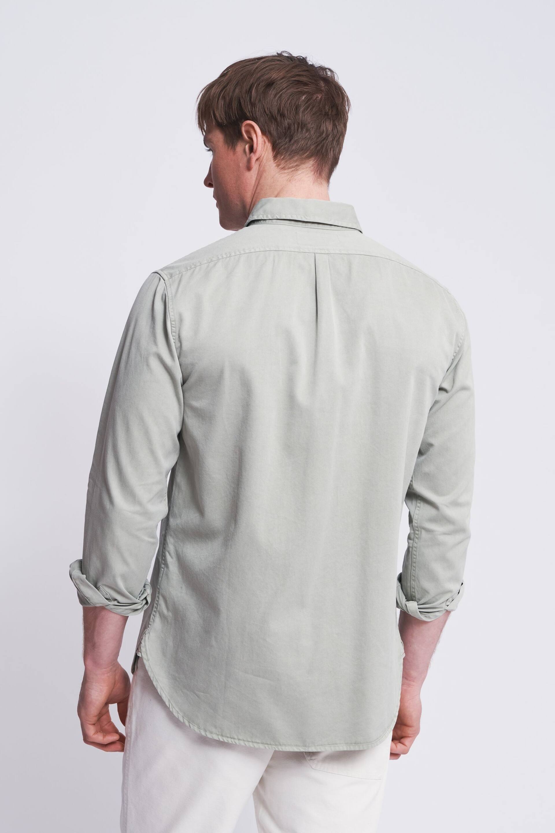 Aubin Hessle Garment Dyed Shirt - Image 2 of 7