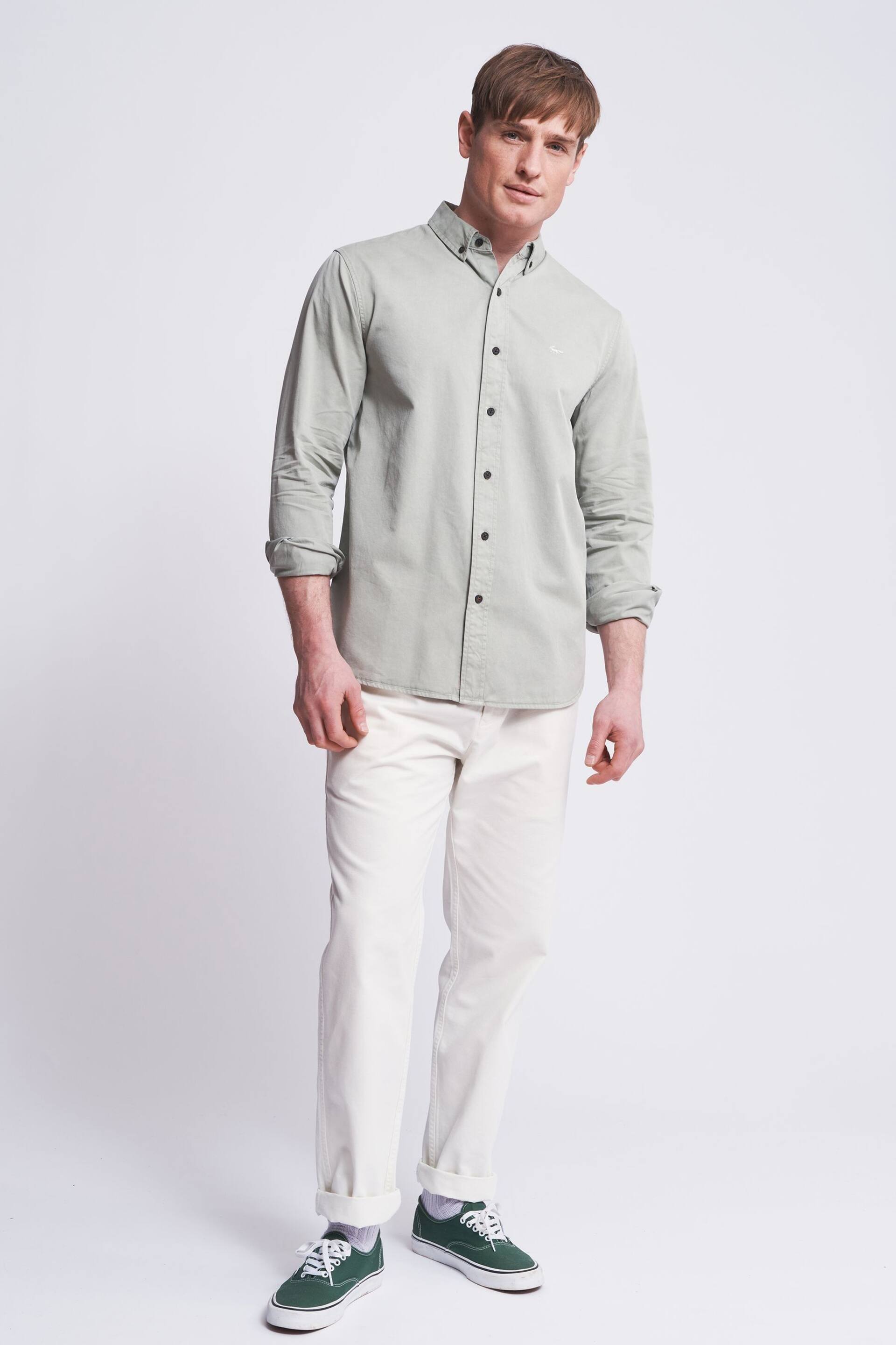 Aubin Hessle Garment Dyed Shirt - Image 3 of 7