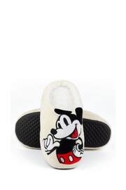 Vanilla Underground Cream Mickey Mouse Womens Mule Slippers - Image 5 of 6