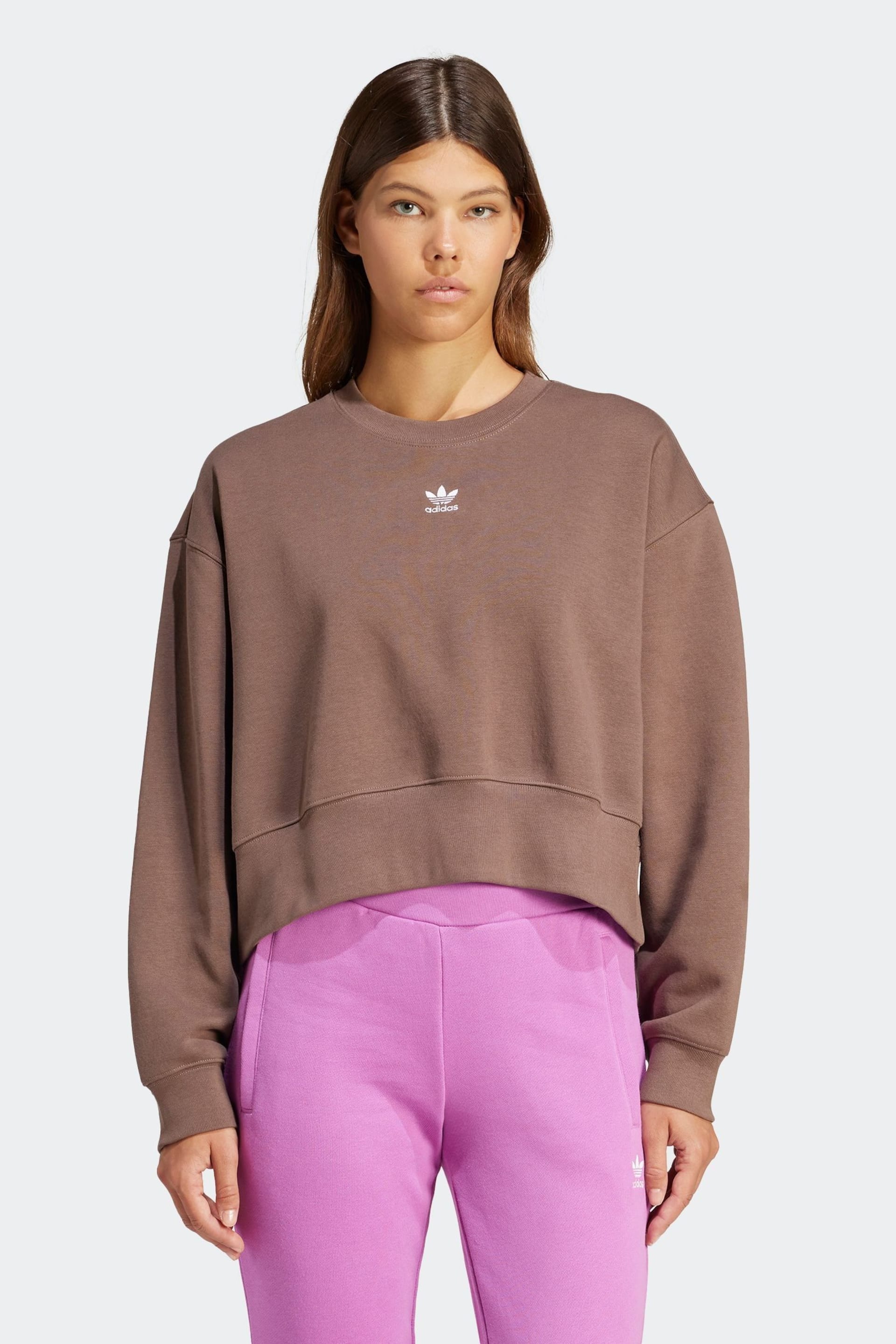 adidas Originals Adicolor Essentials Crew Sweatshirt - Image 1 of 7