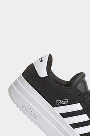 adidas Black/White Kids VL Court Bold Trainers - Image 11 of 12