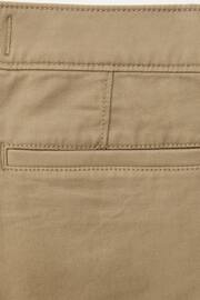Abercrombie & Fitch Twill Smart Chino Brown Trousers - Image 5 of 5