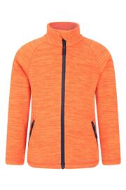 Mountain Warehouse Orange Snowdonia II Kids Full Zip Fleece - Image 2 of 5