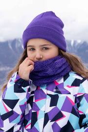 Mountain Warehouse Purple Kids Winter Accessories Set - Image 1 of 4