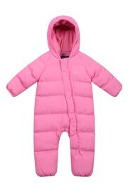 Mountain Warehouse Pink Frosty Toddler Fleece Lined Padded Suit - Image 1 of 4