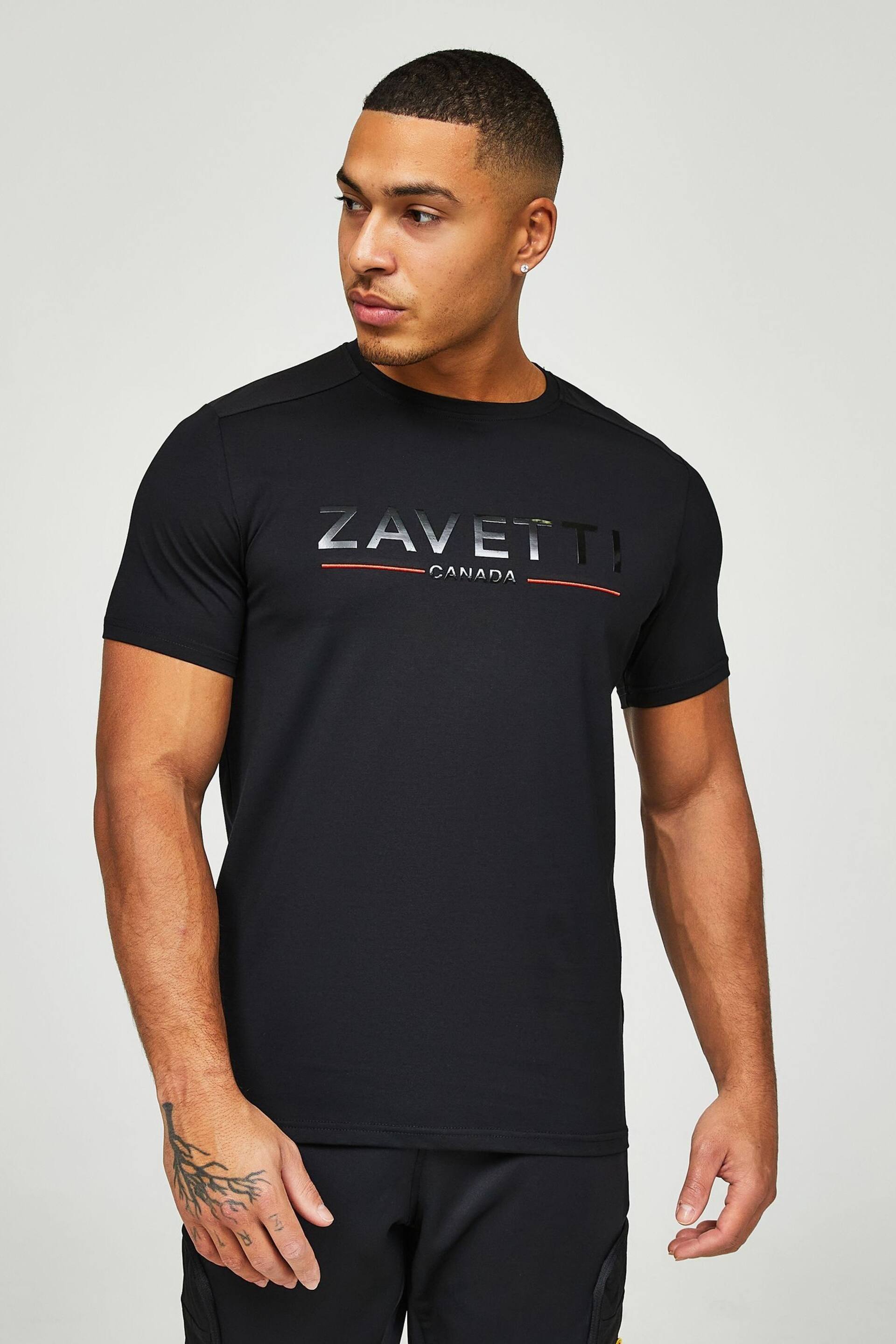 Zavetti Canada Daletto Black T-Shirt - Image 4 of 6