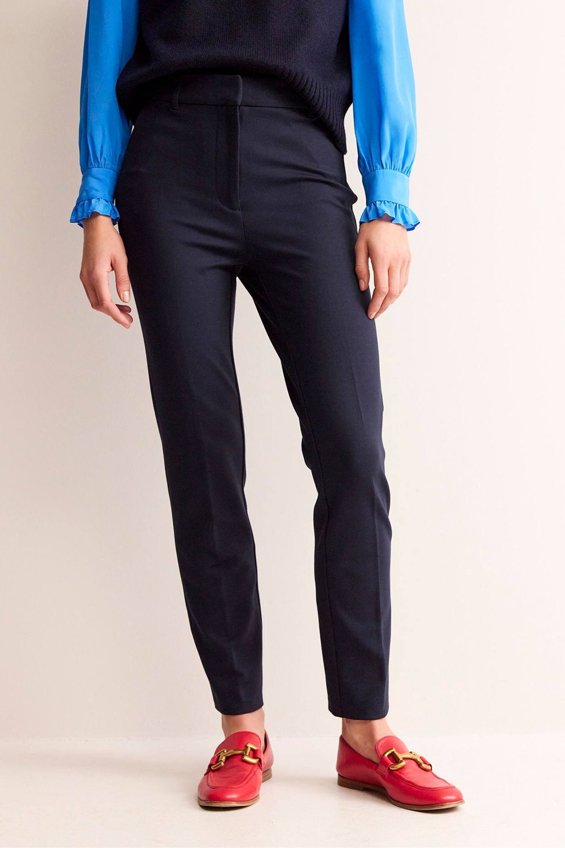 Boden Blue Highgate Ponte Trousers - Image 1 of 5