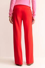 Boden Red Westbourne Ponte Trousers - Image 2 of 5