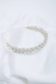 Jon Richard Gold Embellished Bead Headband - Image 1 of 4