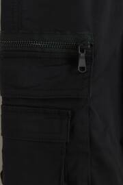 River Island Black Boys Tech Cargo Trousers - Image 3 of 3