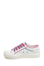 Rocket Dog Jazzin Plus 12A Canvas Cotton Trainers - Image 2 of 6