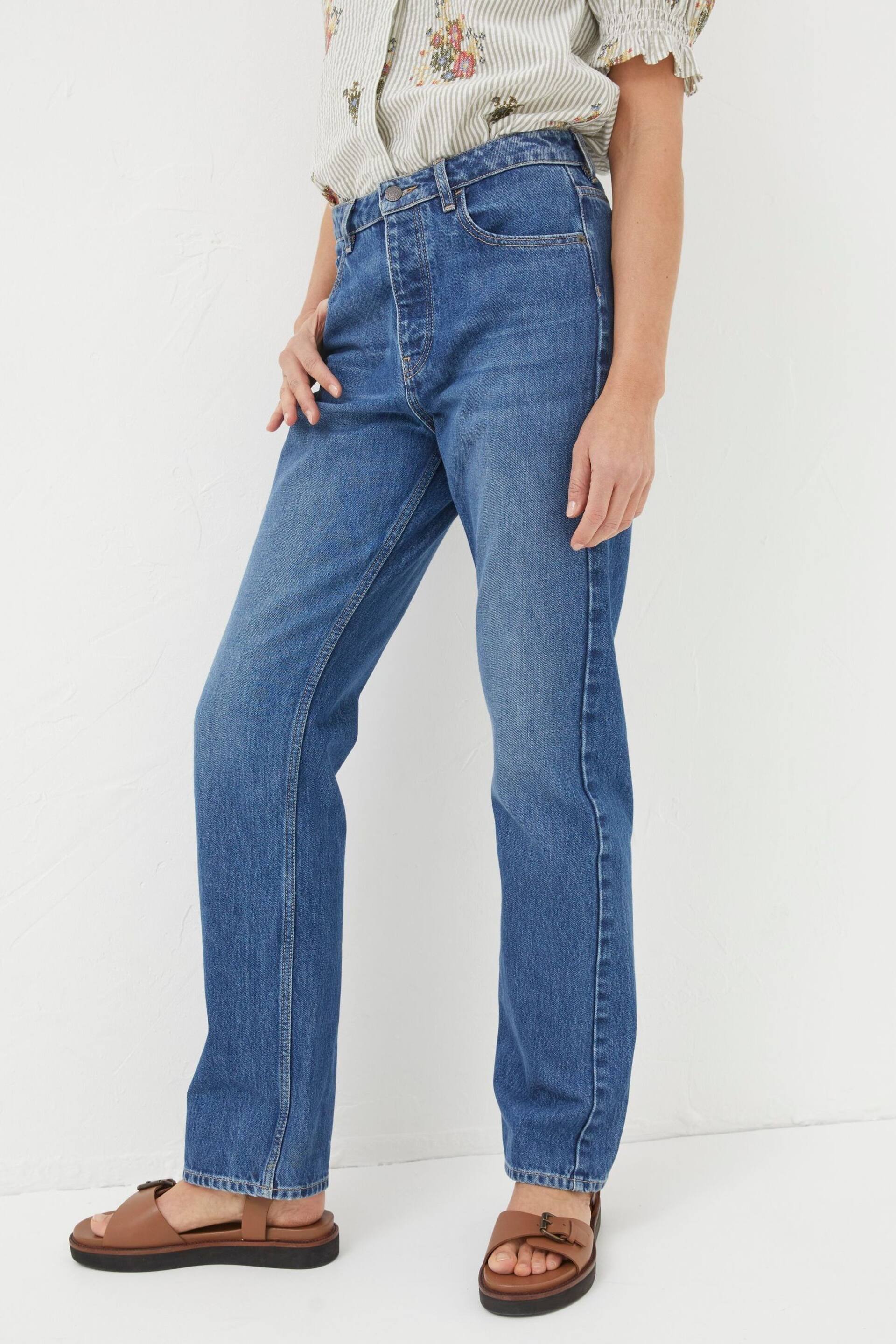 FatFace Blue Sutton Straight Jeans - Image 1 of 5