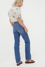 FatFace Blue Sutton Straight Jeans - Image 3 of 5
