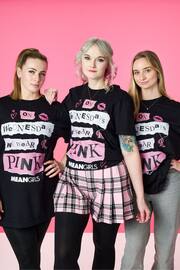 Vanilla Underground Black Mean Girls Ladies Licencing T-Shirt - Image 1 of 6