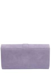 Lotus Purple Clutch Bag With Chain - Image 2 of 4