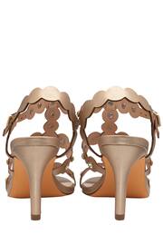 Lotus Gold Open-Toe Sandals - Image 3 of 4