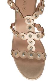 Lotus Gold Open-Toe Sandals - Image 4 of 4
