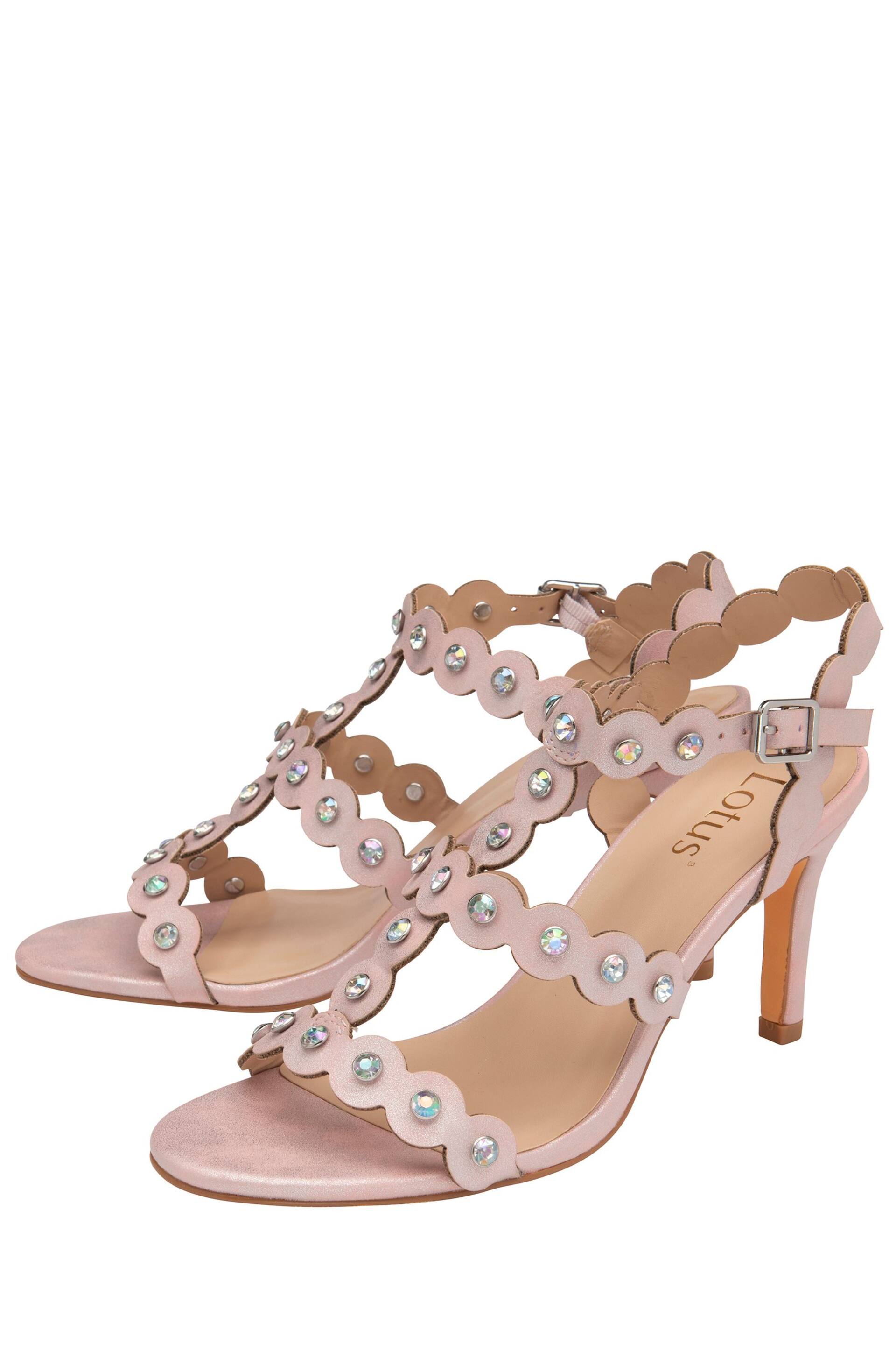 Lotus Pink Open-Toe Sandals - Image 2 of 4