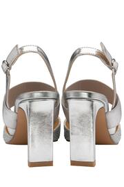 Lotus Silver/Gold Slingback Court Shoes - Image 3 of 4