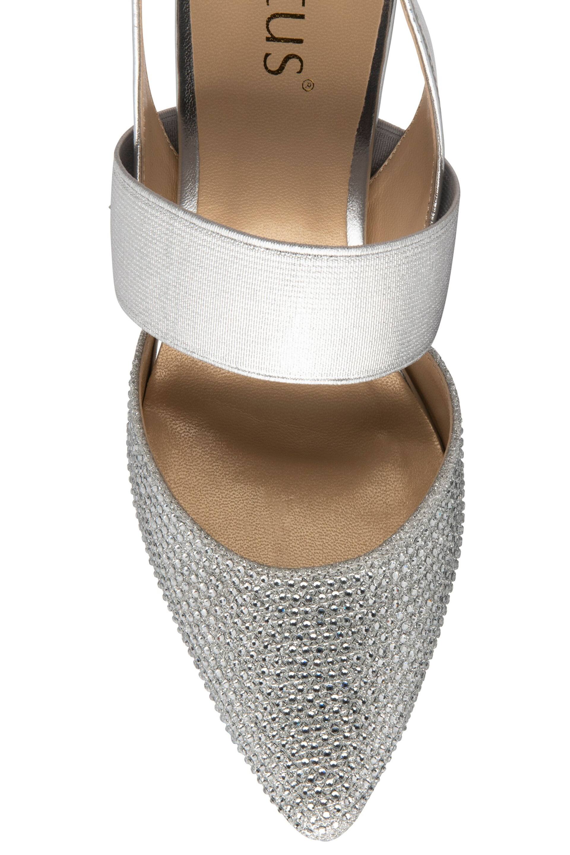 Lotus Silver/Gold Slingback Court Shoes - Image 4 of 4