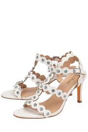 Lotus White Open-Toe Sandals - Image 2 of 4