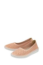 Lotus Pink Slip-On Casual Shoes - Image 2 of 3